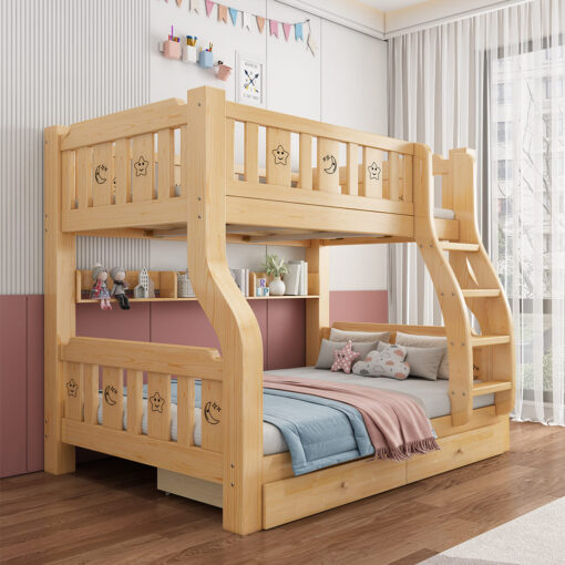 Bunk bed with Guardrails