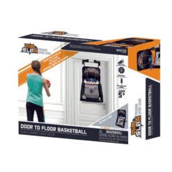 Door to Floor Basketball Set for Kids Indoor & Outdoor Toys with Ball and Pump for Children Age 5 Years+