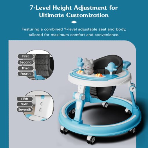 Baby Walker with Adjustable Heights