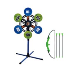 Spin Target Archery Set for Kids, Indoor and Outdoor Activity Toys Games for Children Age 5+