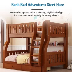 Kids Bunk Bed With Ladder