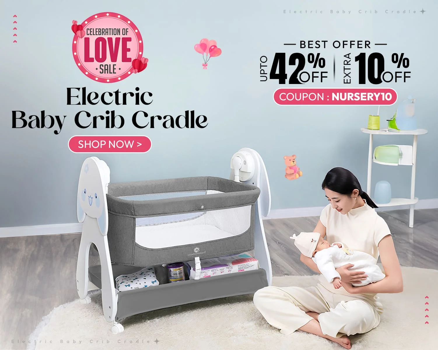 Electric Baby Cradle