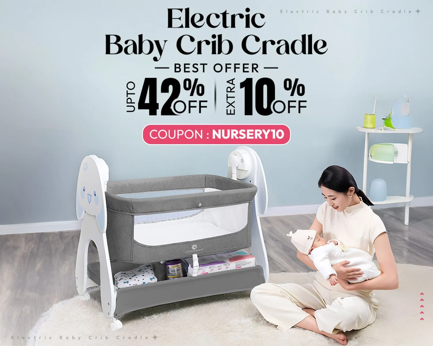 Electric Baby Cradle