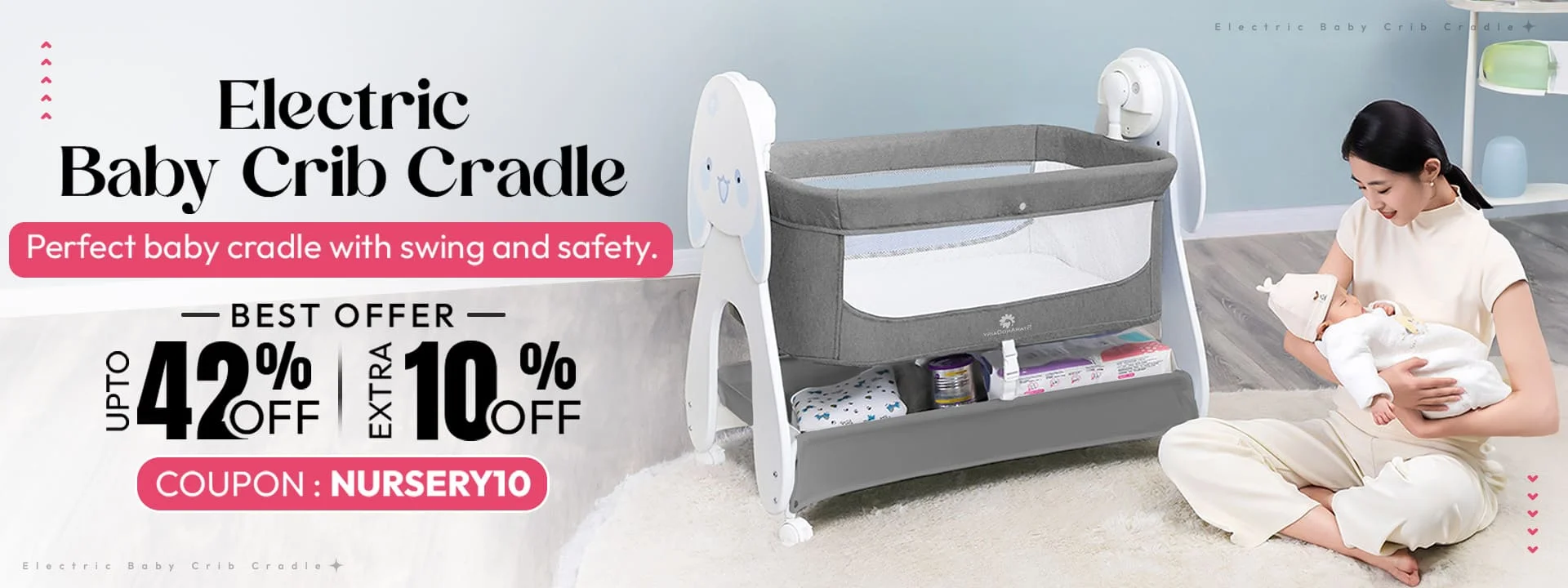 Electric Baby Cradle