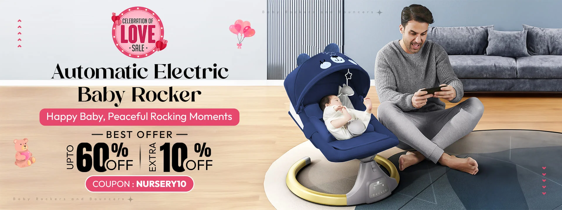 Automatic Baby Rocker