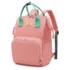 StarAndDaisy Baby Travel Bags for Mom with Insulated Pocket, Travel-Friendly with Spacious Compartments - Pink