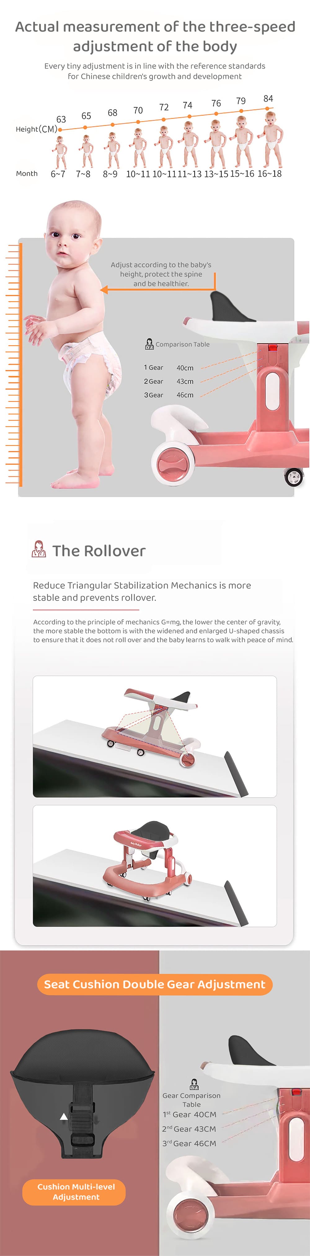 Multi-function Baby Walker