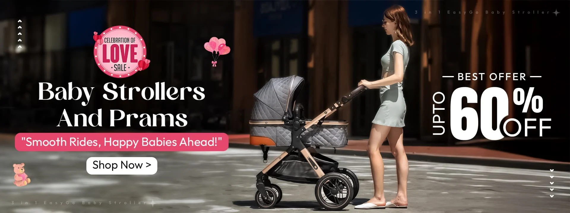 Luxury Baby Stroller