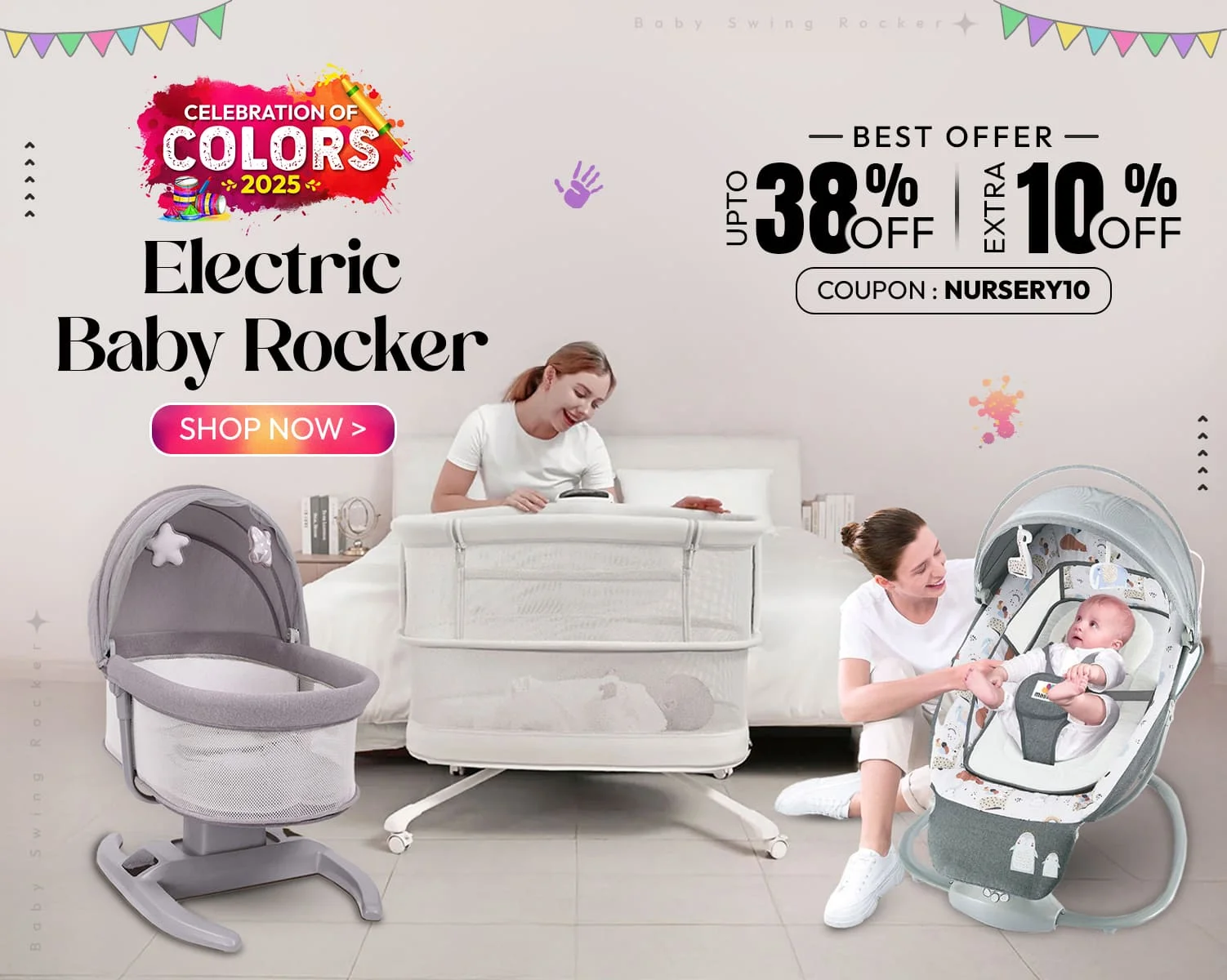 Mastela Baby Rocker