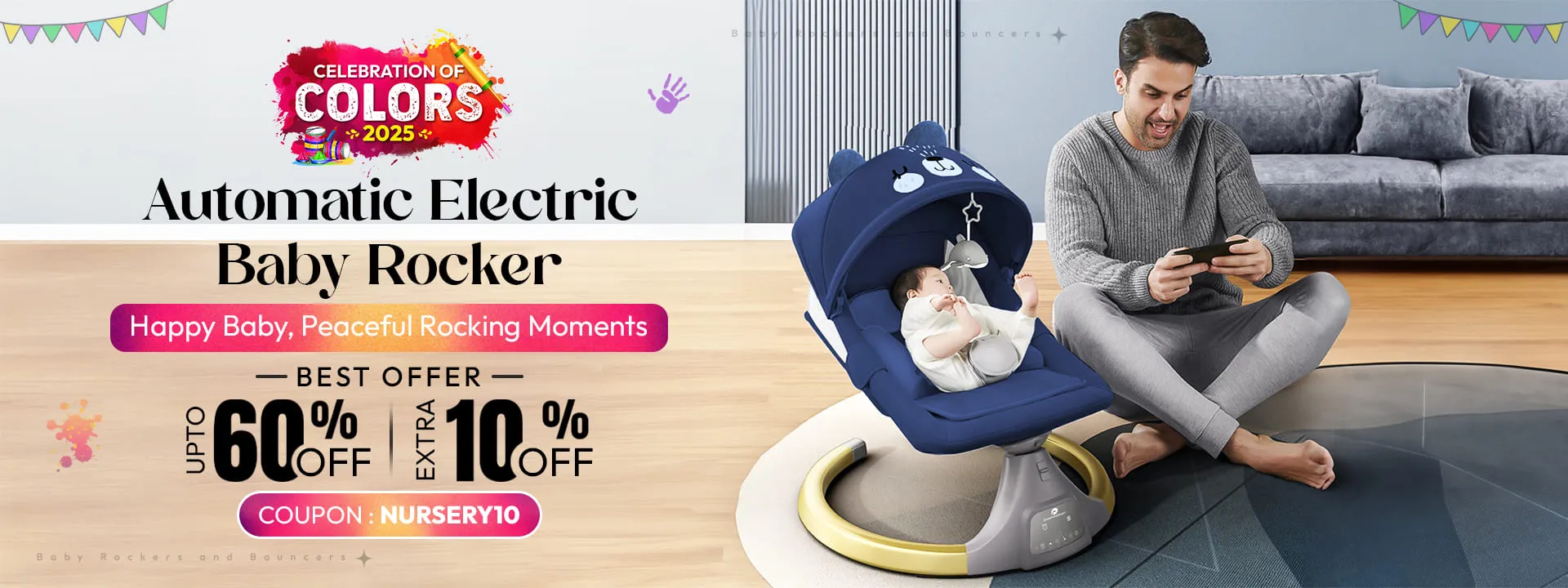 Automatic Baby Rocker