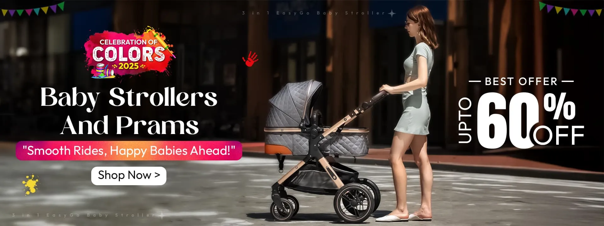 Luxury Baby Stroller