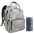 StarAndDaisy Best Travel Diaper Bag, New Mothers Travelling Bag with Insulated Pocket & Spacious Compartments - Unicorn Grey