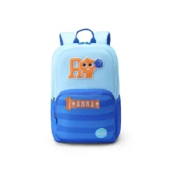 American Tourister School Bag With Polyester Fabric, 2 Main Organizational Pockets 21 Ltrs - Didddle Style 1-Varsity Blue