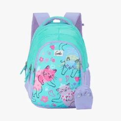 kids school bag-teal 7