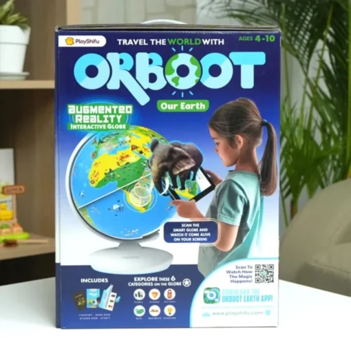 Education Globe for Kids, Animals, Places, and Monuments, Orboot Earth Augmented Reality Based Fun Learning Games - Image 2