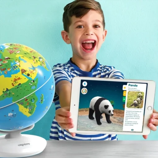 Education Globe for Kids, Animals, Places, and Monuments, Orboot Earth Augmented Reality Based Fun Learning Games - Image 6