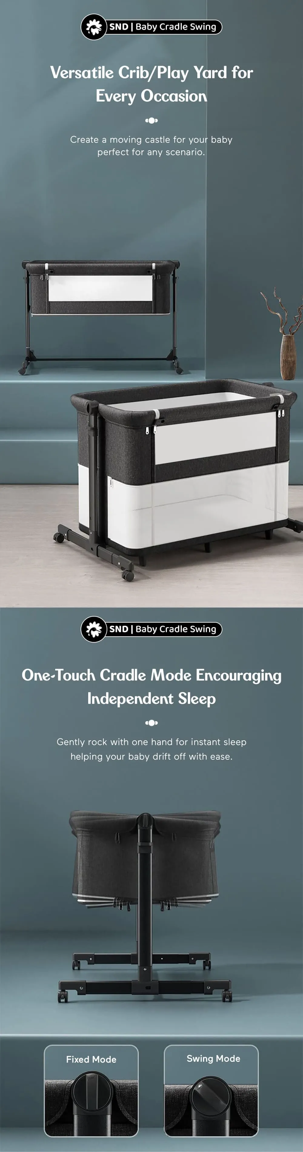 One Touch Baby Playpen Cribe