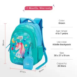 unicorndream-kids-bag- green 2